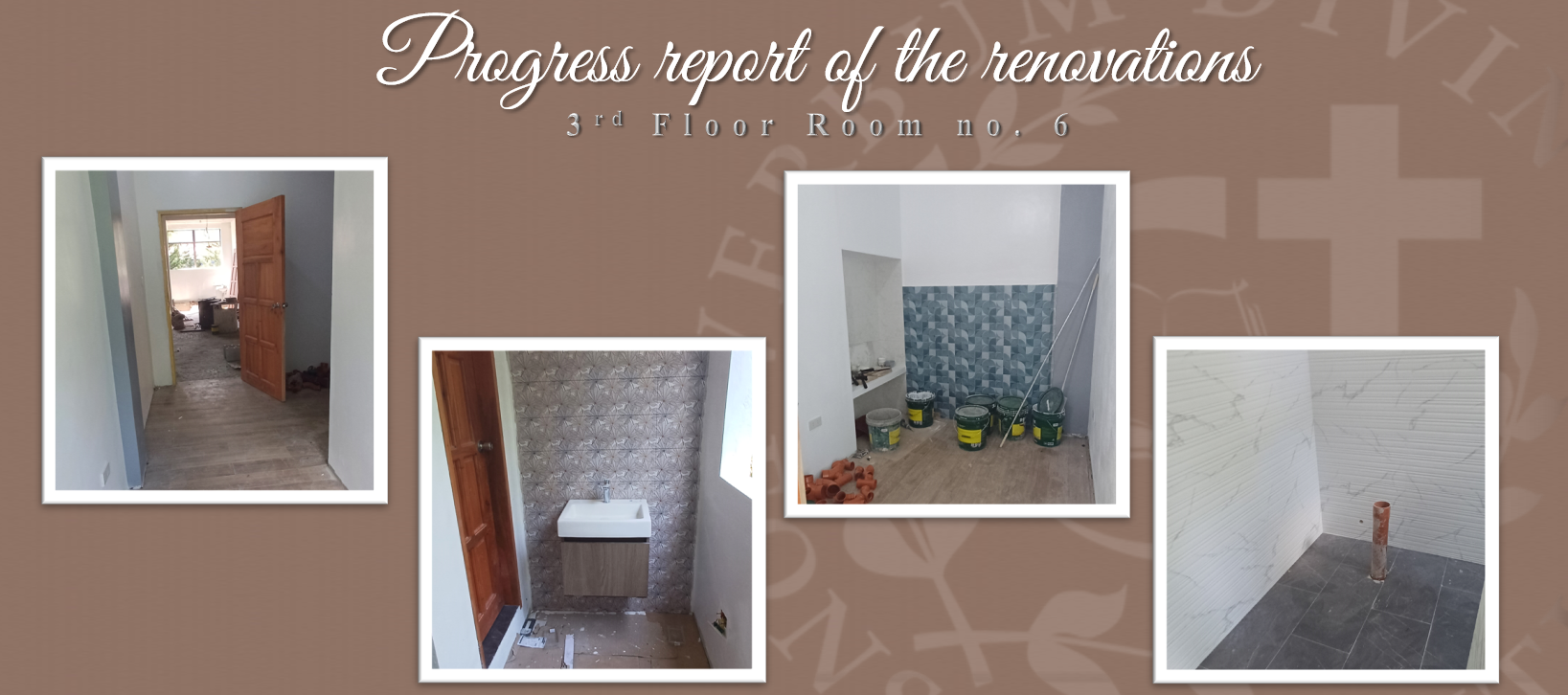 Progress report on the Renovations (3rd Floor Room no. 6)